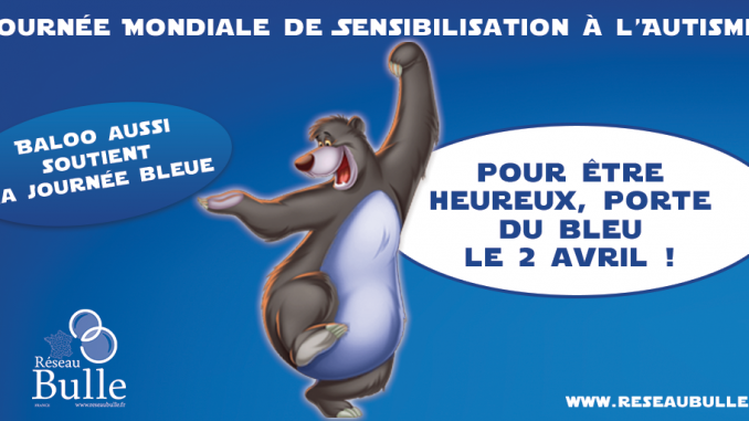 journée mondiale de sensibilisation à l'autisme